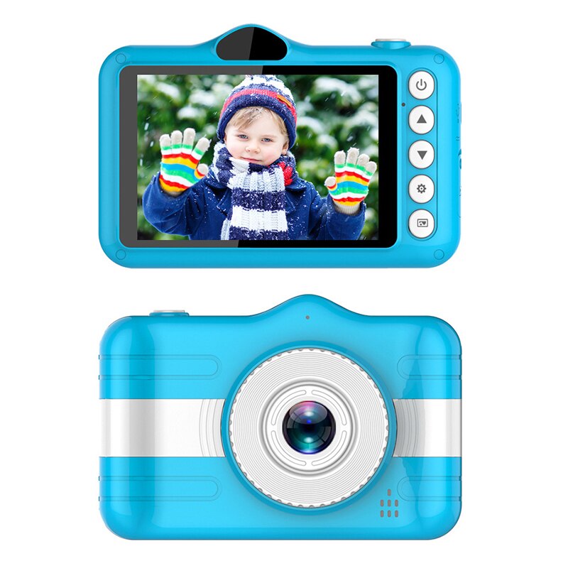 Child Camera Digital Camera 3.5 inch Cute Cartoon Camera Toys Children Birthday Gift 12MP 1080P Photo Video Camera For Kids eprolo