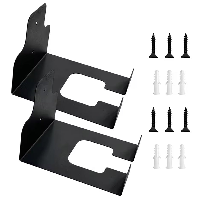 Rustproof Wall - mounted Hanger Rack: Heavy - duty, perfect for storing garden trimmers and other tools. - Smart Savvy