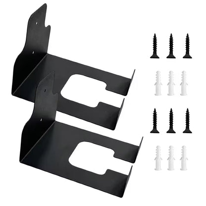 Rustproof Wall - mounted Hanger Rack: Heavy - duty, perfect for storing garden trimmers and other tools. - Smart Savvy