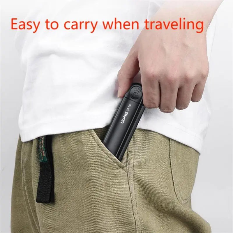 Introduction to Mobile Photography uurig TP-05 Mini Extended Tripod with Phone Clip Tripod - Smart Savvy