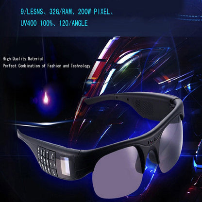 Bluetooth Smart phone camera glasses Wearable dial call Digital camera video record smart glasses G5 eprolo