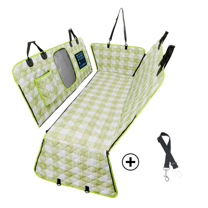 Divisible Waterproof Car Seat Pad for Rear Seats - Suitable for Pets and Humans, Thickened and Water-Resistant Automotive Backseat Pet Pad - Smart Savvy