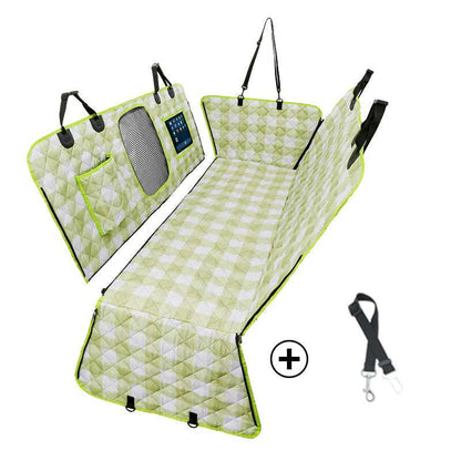 Divisible Waterproof Car Seat Pad for Rear Seats - Suitable for Pets and Humans, Thickened and Water-Resistant Automotive Backseat Pet Pad - Smart Savvy