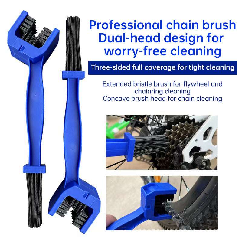 Cleaning Brush, Ideal for motorcycle & bicycle chain and electric car flywheel maintenance, a practical bike accessory. - Smart Savvy