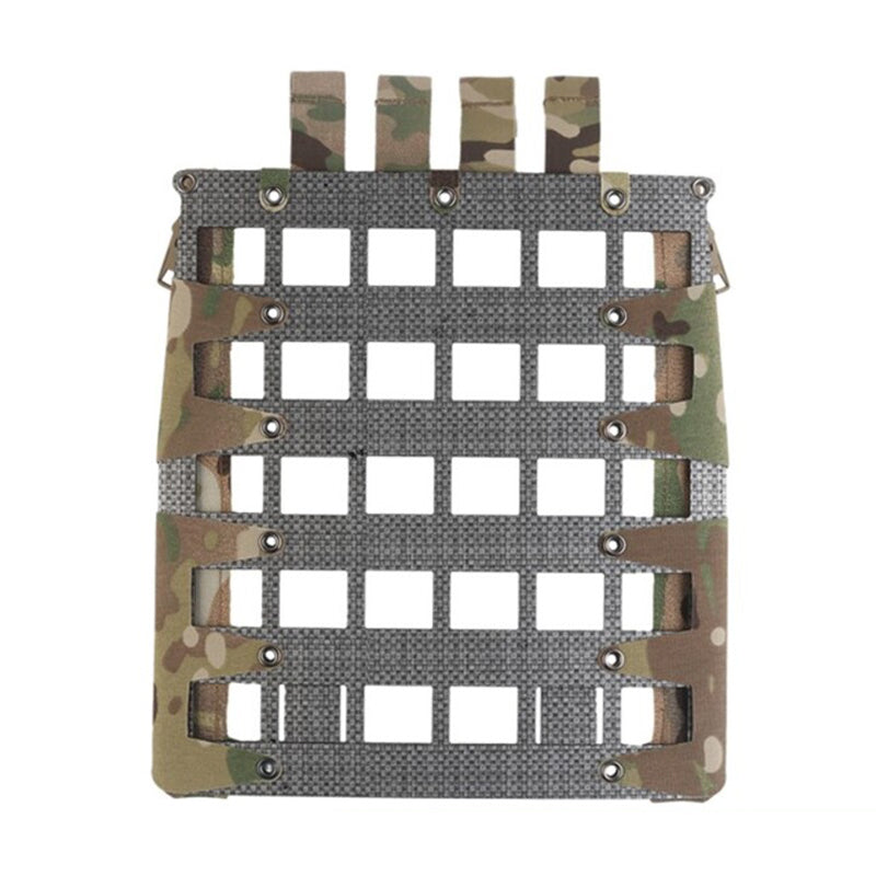Tactical Vest - Molle Zipper Back Panel, for Paintball, Airsoft, Outdoor Hunting. Plate Carrier Expansion Equipment. - Smart Savvy