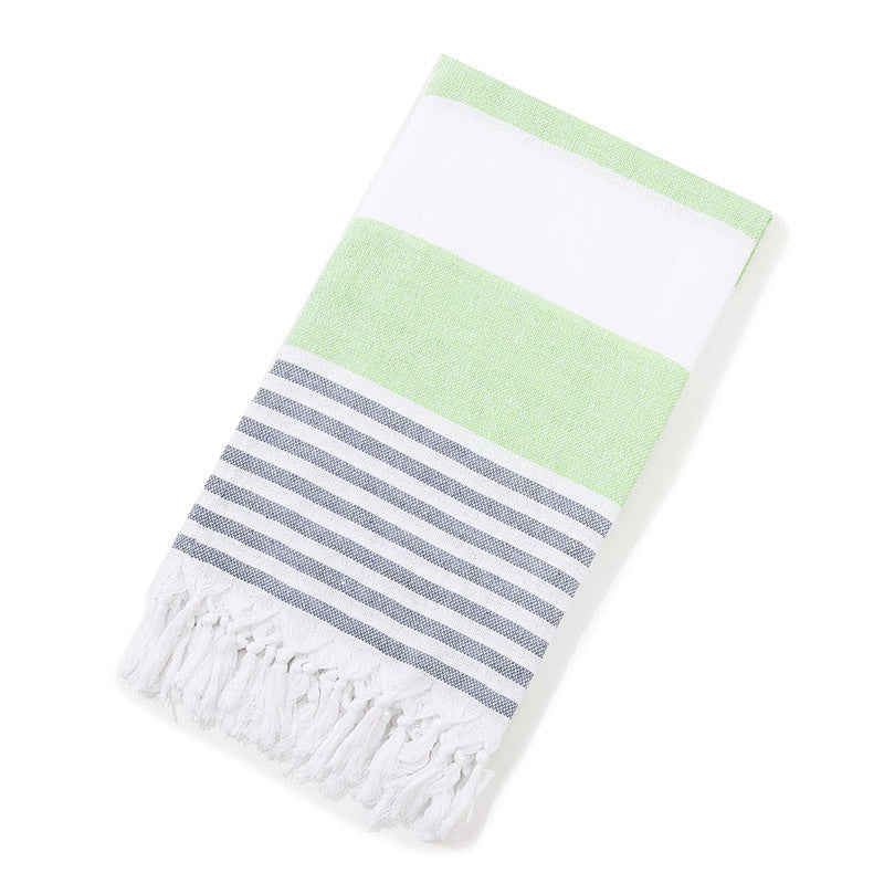 Turkish Beach Towel Striped Fringe Quick-Dry Large Size Cotton Bath Towel Multiple Styles Wholesale eprolo