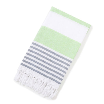 Turkish Beach Towel Striped Fringe Quick-Dry Large Size Cotton Bath Towel Multiple Styles Wholesale eprolo