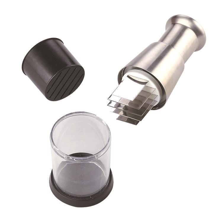 Stainless Steel Pat Music Garlic Mud Device Small Garlic Device Kitchen Aids Chopper Vegetable Cutter eprolo