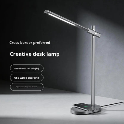 Learning rechargeable desk lamp desktop learning wireless charging desk lamp eprolo