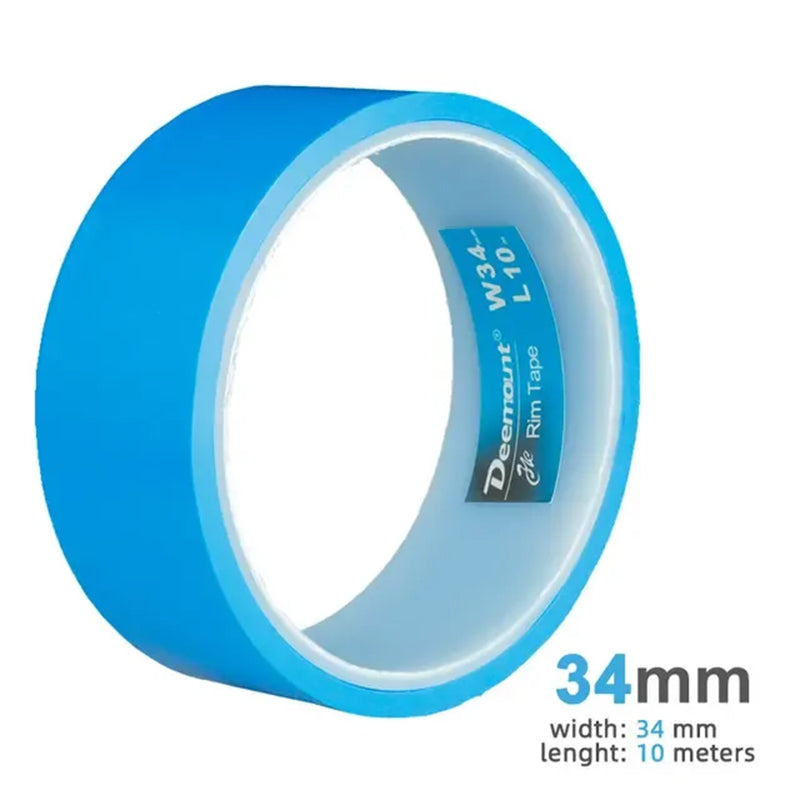 Tensilized Strapping Tape for Tubeless Bicycle Rims, 9.14m long, widths of 23/25/27/29/32/34mm, good residue-holding. - Smart Savvy
