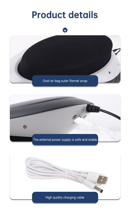 Smart Heated Back Massager with Air Traction & Infrared Therapy – Relieve Lower Back Pain Fast - Smart Savvy