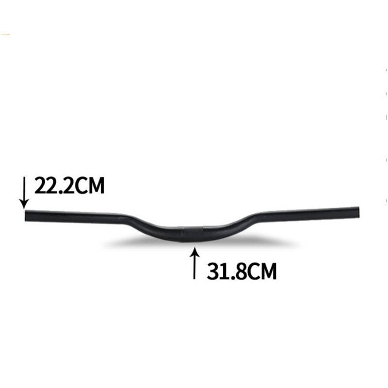 Folding Bike Aluminum Alloy Small Straight Handlebars, also known as Speed Drop Horizontal Handlebars, are essential bicycle acc - Smart Savvy