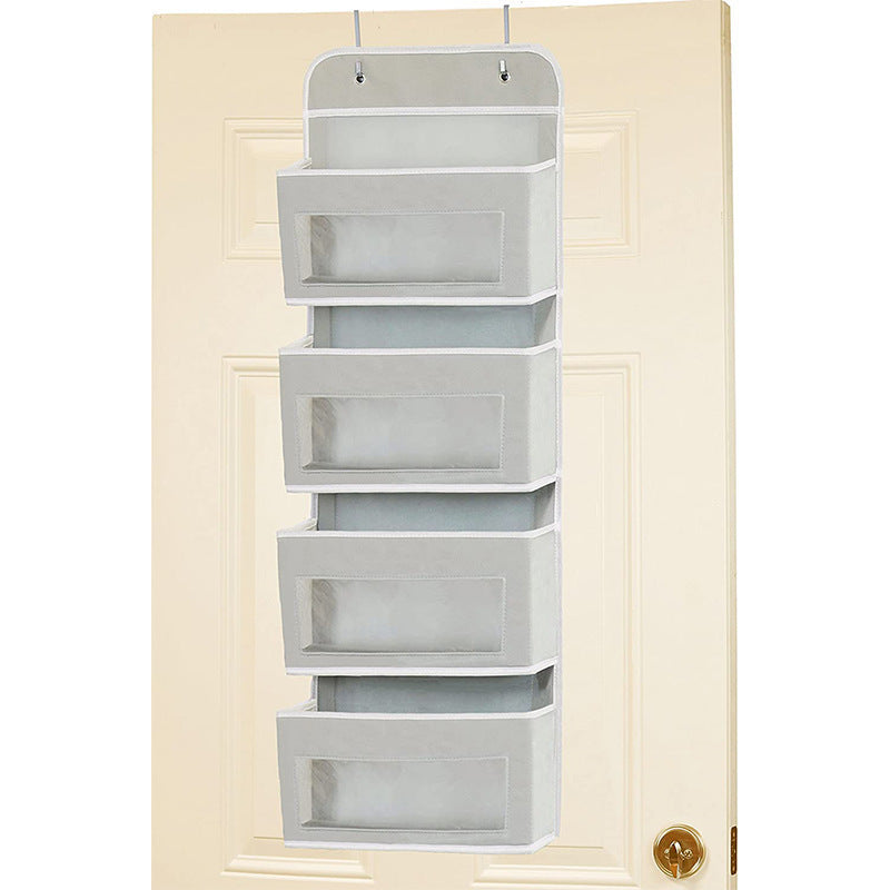 5 - Shelf Hanging Storage: Anti - Tilt, 5 large pockets. Good for bedroom, bathroom, living room (behind - door use). - Smart Savvy