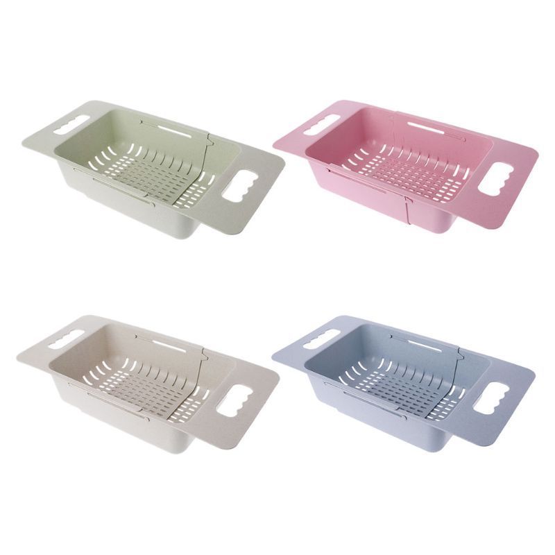 Kitchen Sink Dish Drainer Drying Rack Washing Holder Basket Organizer Kitchen Vegetables Water filter basket Shelf eprolo