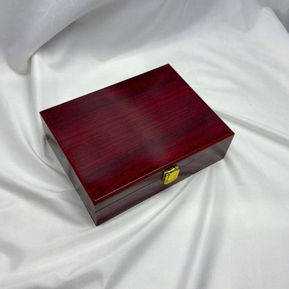Classic Wooden Jewelry Box with Lock – Premium Storage Case eprolo
