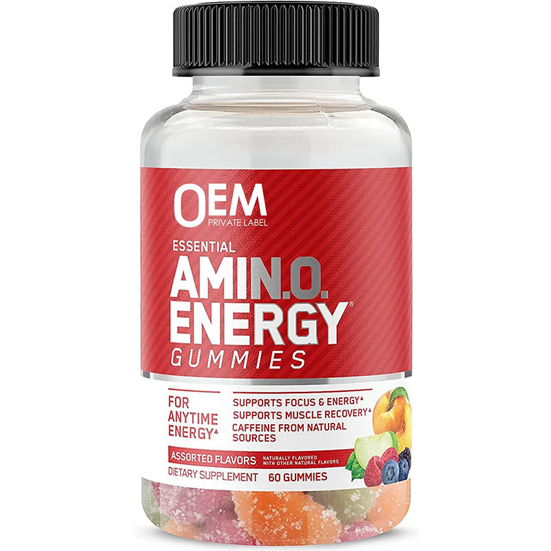 Energy gummies amino acids exercise and fitness gummies - Smart Savvy