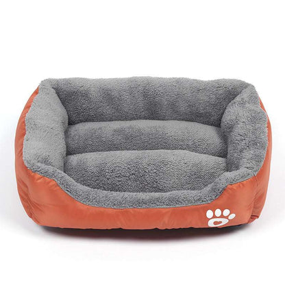 New, soft, and cozy fleece pet bed. Waterproof bottom. Suitable for small, medium & large pets. Keeps pets warm. - Smart Savvy