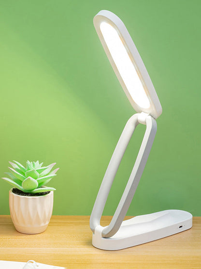 Folding USB Rechargeable Eye Protection Desk Lamp Led Study Touch Student Children Desk Reading Bedside Lamp eprolo