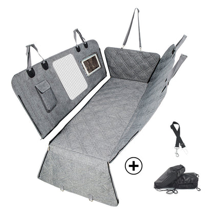 Divisible Waterproof Car Seat Pad for Rear Seats - Suitable for Pets and Humans, Thickened and Water-Resistant Automotive Backseat Pet Pad - Smart Savvy