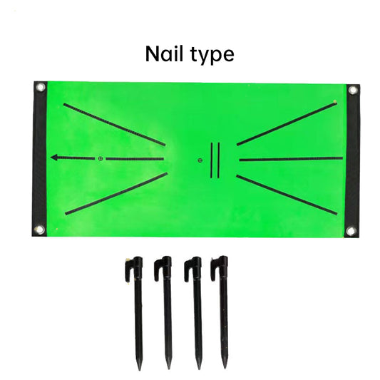 Golf Training Mat: Detect Swing, Show Path Feedback & Correct Hitting Posture - Smart Savvy