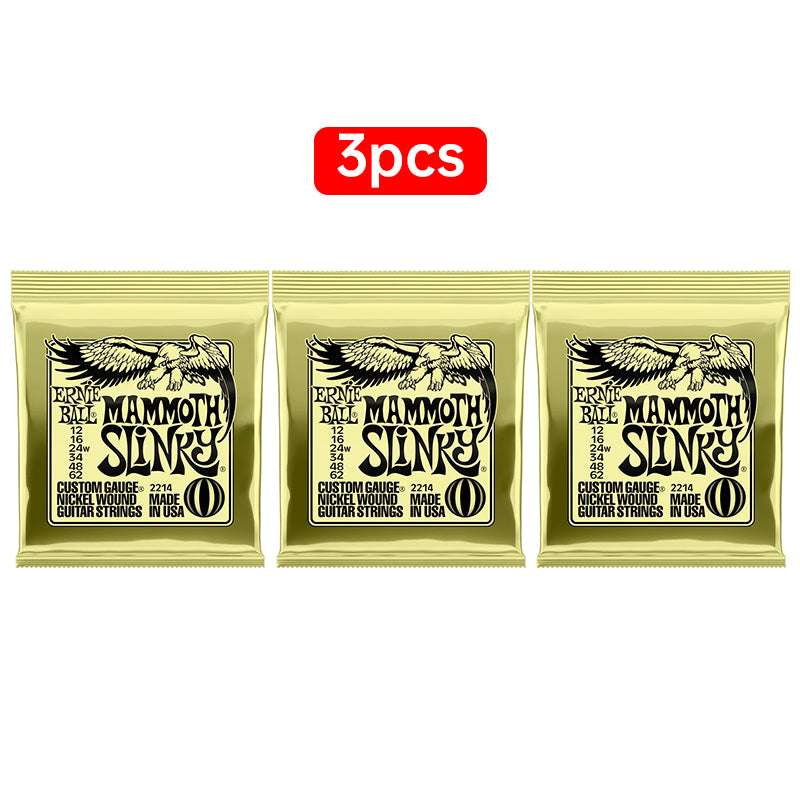 Ernie Ball 6-String Baritone Slinky Nickel Wound Electric Guitar Strings, 13-72 Gauge - Smart Savvy