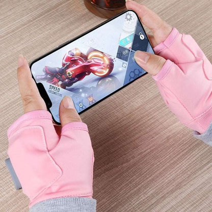 1 Pair of Rechargeable Winter Heated Gloves. USB-powered, great for outdoor activities like cycling, skiing, and motorcycling. - Smart Savvy