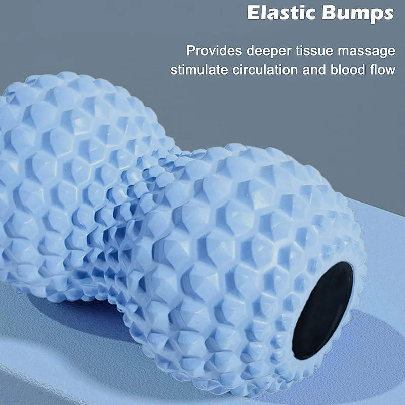 EVA Peanut Massage Ball Double Lacrosse Massage Ball Mobility Ball for Physical Therapy Deep Tissue Massage Tool Back Hand Foot eprolo