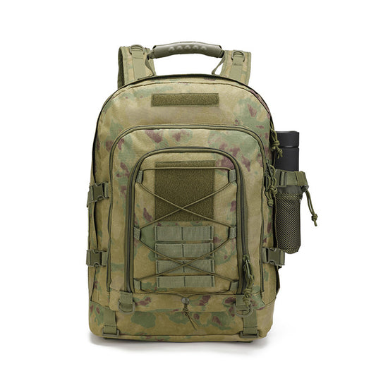 65L Men's Outdoor Tactical Backpack: large - capacity, ideal for hiking, camping, and travel. A military - style rucksack - Smart Savvy
