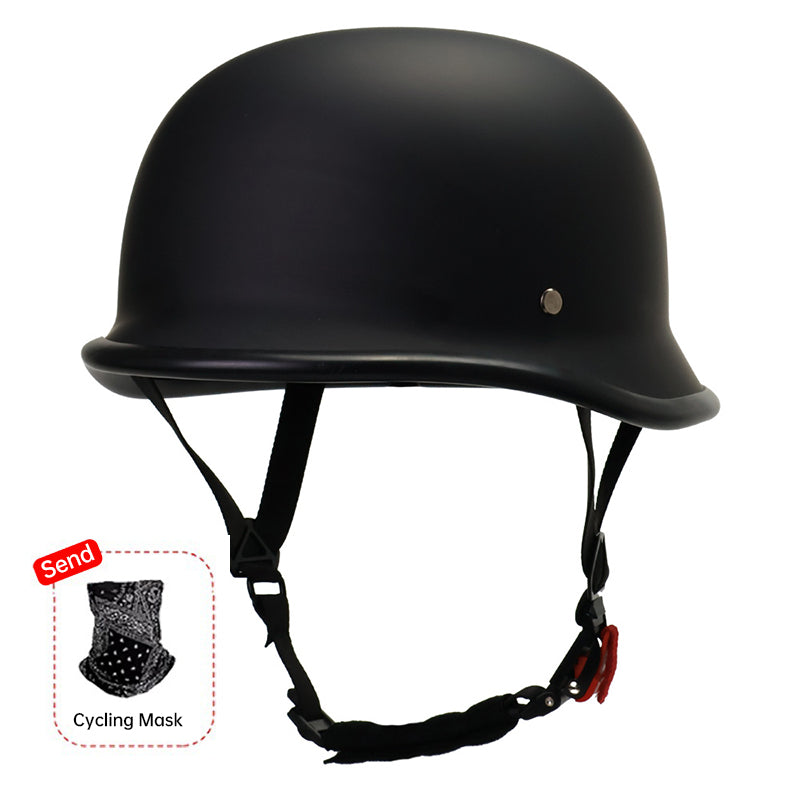 Half-Face Motorcycle Helmet for Cycling, with ECE and DOT Certifications. Made of ABS Material, Suitable for Men and Women. - Smart Savvy