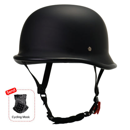 Half-Face Motorcycle Helmet for Cycling, with ECE and DOT Certifications. Made of ABS Material, Suitable for Men and Women. - Smart Savvy