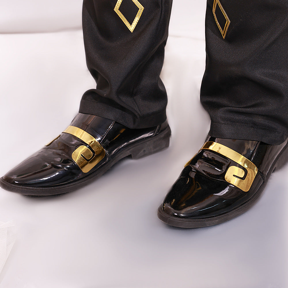 Genshin Impact Morax Zhongli high matching version Zhongli cos clothes matching shoes - Smart Savvy