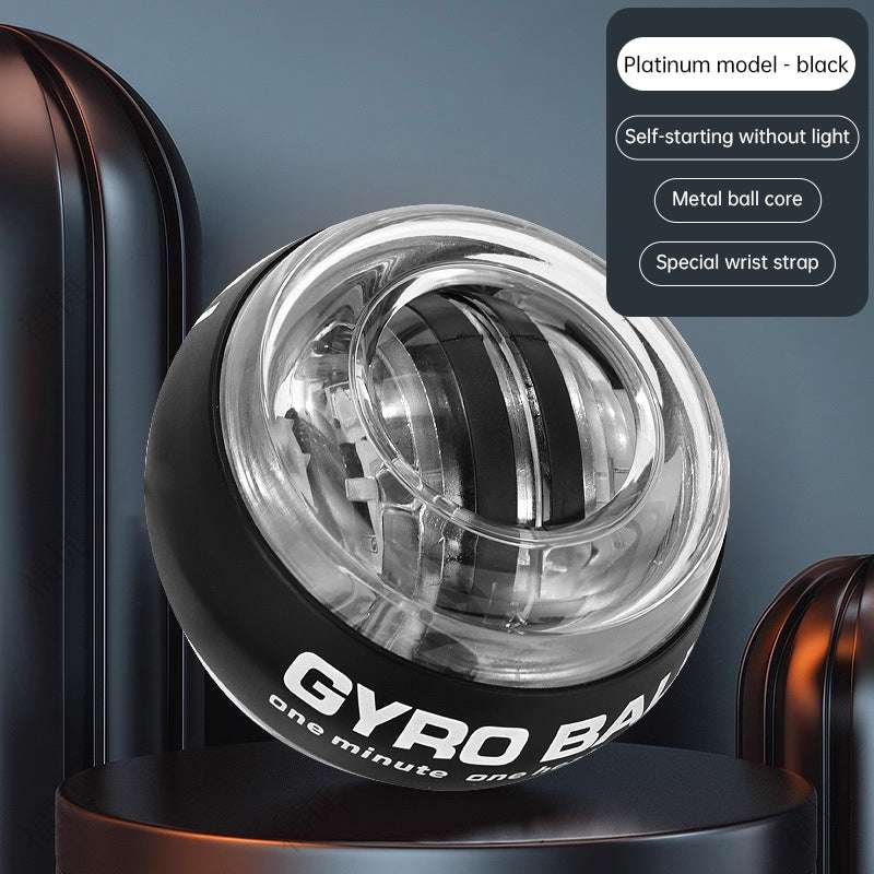 Auto-Counter Gyro Ball, a wrist exerciser with LED. Also named Wrist Power Gyro Ball, it builds arm strength for workouts. - Smart Savvy