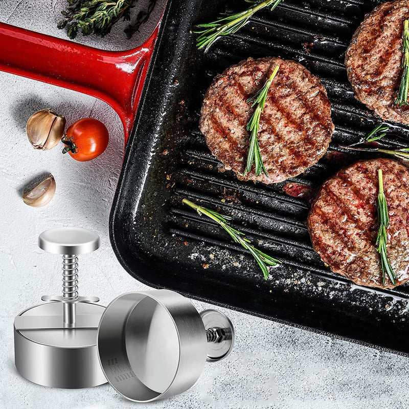 Manual Burger Press, 304 Stainless Steel Burger Press Mold, Hamburger Press, Kitchen Tool eprolo