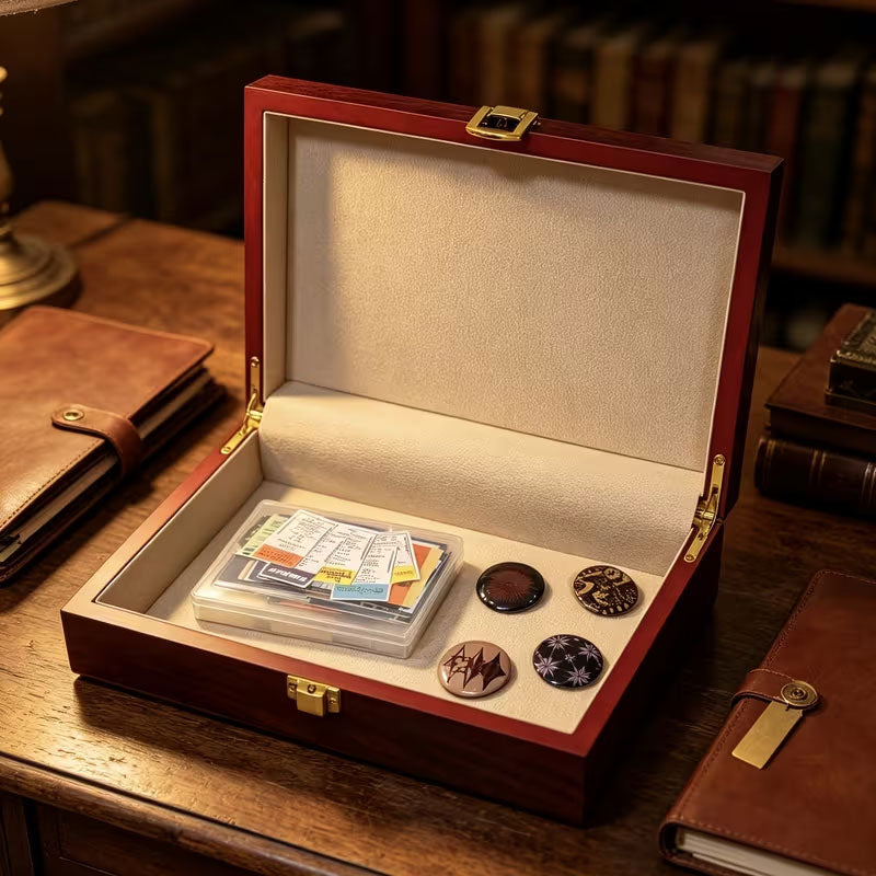 Classic Wooden Jewelry Box with Lock – Premium Storage Case eprolo