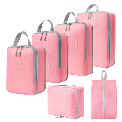 Compressed travel storage bag set, digital toiletries and cosmetics storage bag, shoes, luggage, clothing, travel storage bag eprolo