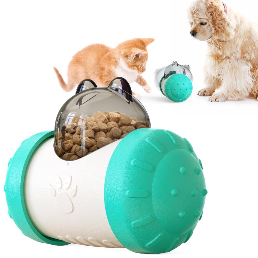 Interactive Toy For Pet Dog Toy Swing Car Toy Pet Food Spiller Puppies Kitten Training Educational Toys Pet Supplies eprolo