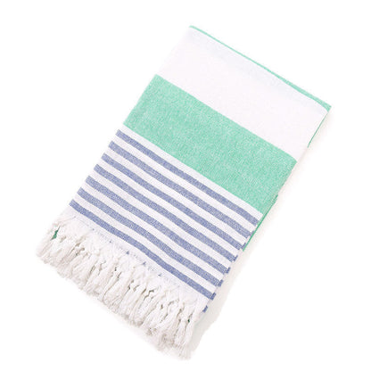 Turkish Beach Towel Striped Fringe Quick-Dry Large Size Cotton Bath Towel Multiple Styles Wholesale eprolo