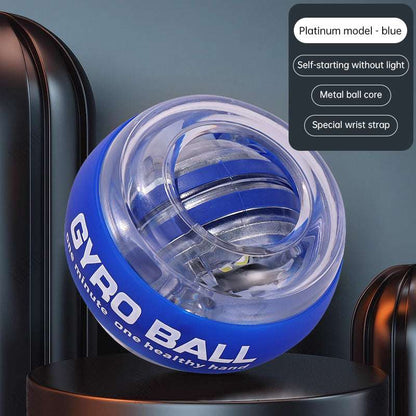 Auto-Counter Gyro Ball, a wrist exerciser with LED. Also named Wrist Power Gyro Ball, it builds arm strength for workouts. - Smart Savvy