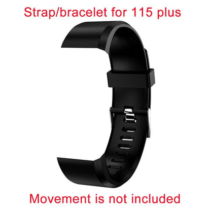 115 Plus Bluetooth Smart Watch Heart Rate Monitor Smart Watch Fitness Tracker Bracelet Waterproof Smart Wristband eprolo