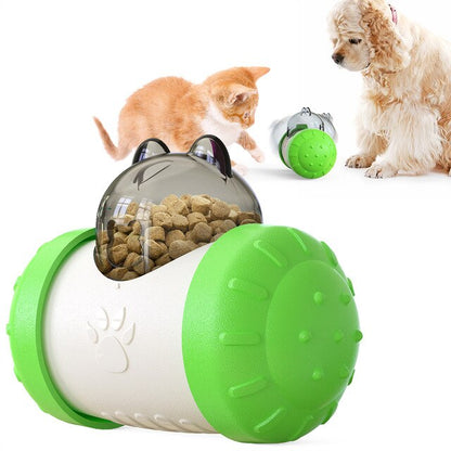 Interactive Toy For Pet Dog Toy Swing Car Toy Pet Food Spiller Puppies Kitten Training Educational Toys Pet Supplies eprolo