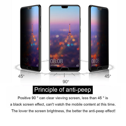 Privacy Screen Protector For HuaWei mate 10 mate 20 P9 P10 P20 Lite mate10 mate20 P20 Pro P10 plus Anti Peeping Tempered Glass eprolo