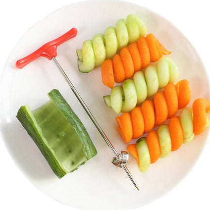 Vegetables Spiral Knife Potato Carrot Cucumber Salad Chopper Easy Spiral Screw Slicer Cutter Spiralizer Kitchen Tools eprolo