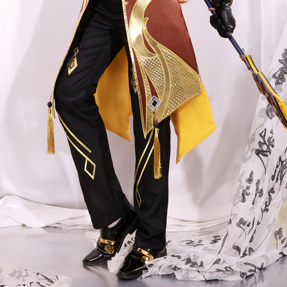 Genshin Impact Morax Zhongli high matching version Zhongli cos clothes matching shoes - Smart Savvy