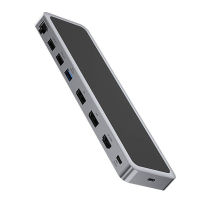 Type-C docking station expands 4K60Hz video dual output differential display docking station dual DP HDMI multi screen different eprolo