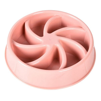 Pet Dog Slow Eating Training Bowl for Puppy Kitten Plastic Food Feeding Bowl Pet Avoid Choke Feeder Pet Dog Training Bowl eprolo