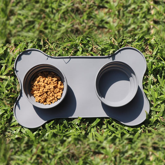Portable Silicone Pet Bowl Folding Travel Dog Bowls Walking Water cat Bowl For Small Medium Dogs Cat Bowls Pet Eating Dishes eprolo