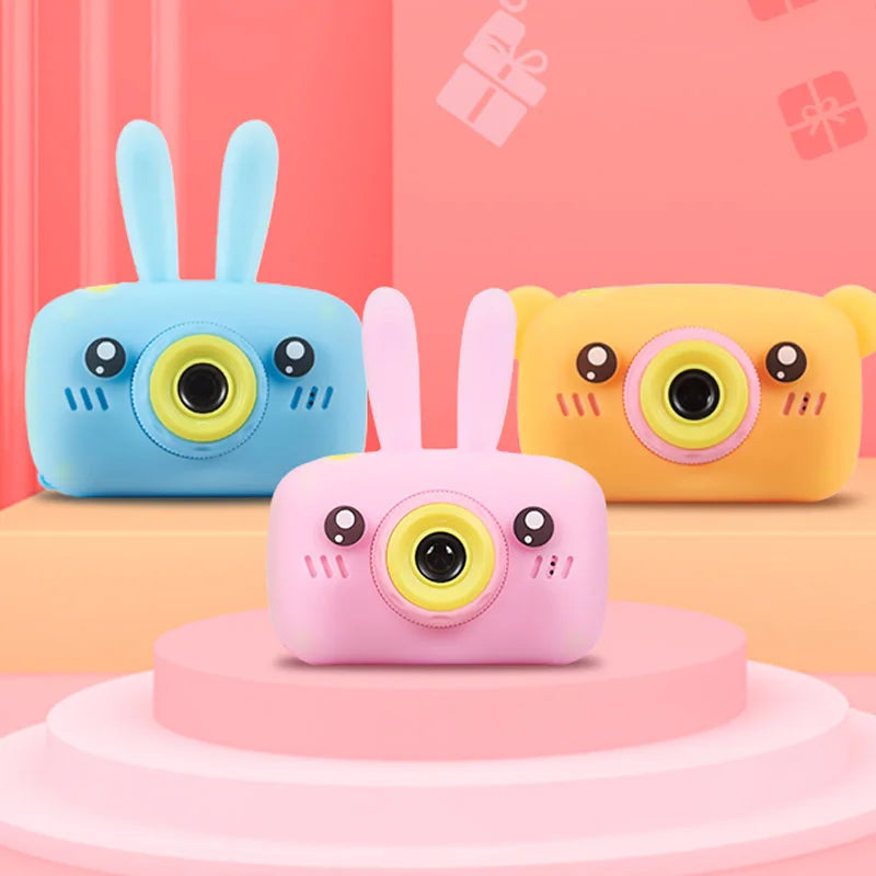 Child camera HD digital camera 2 inch cute cartoon Camera toys children birthday gift 1600w child toys Camera eprolo