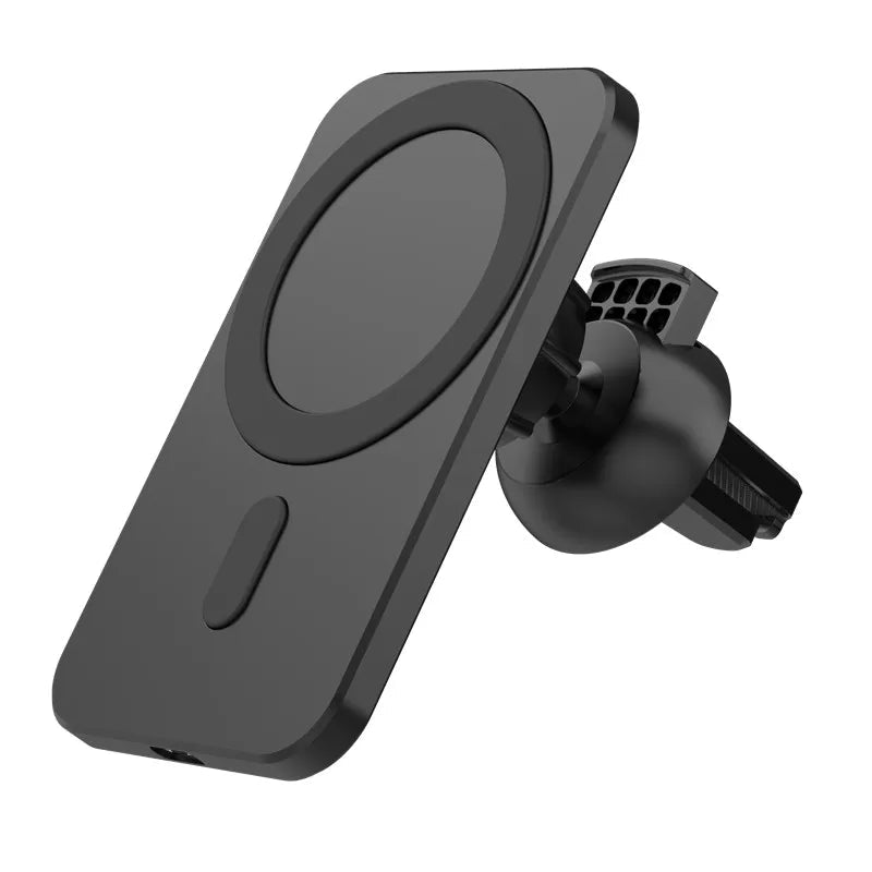 15w Magnetic Car Wireless Charger Qi Fast Charging Mount Air Vent Phone Stand For iPhone 12 Pro Max 12 Mini Magsafe Car Holder eprolo
