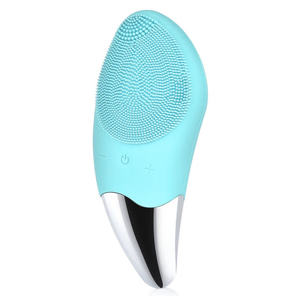 Facial Cleansing Brush Rechargeable Waterproof Silicone Face Brush Sonic Vibration Deep Cleaning Blackhead Remover Anti Aging eprolo