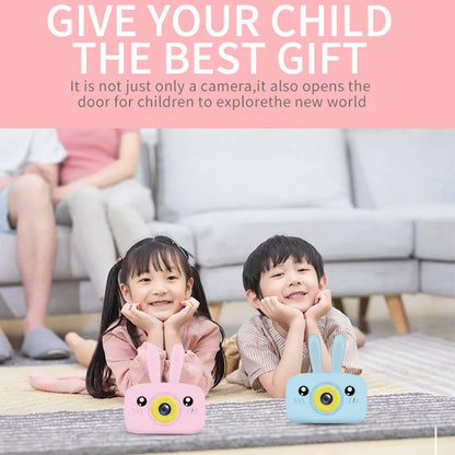 Child camera HD digital camera 2 inch cute cartoon Camera toys children birthday gift 1600w child toys Camera eprolo